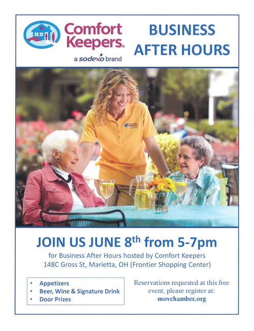 Business After Hours Hosted by Comfort Keepers