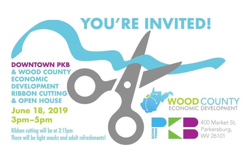 Ribbon Cutting:Downtown PKB/Wood County Economic Development