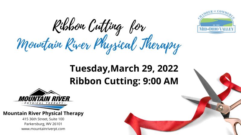 Ribbon Cutting for Mountain River Physical Therapy