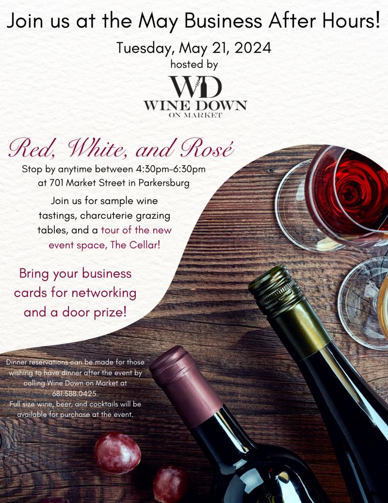 Business After Hours hosted by Wine Down on Market
