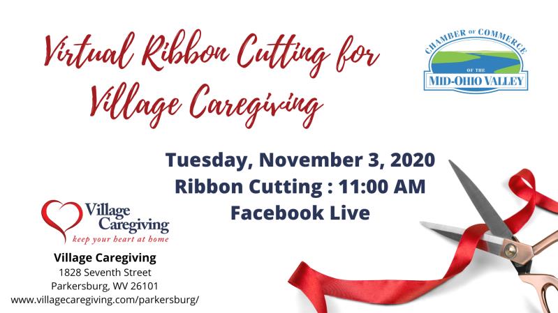 Virtual Ribbon Cutting for Village Caregiving