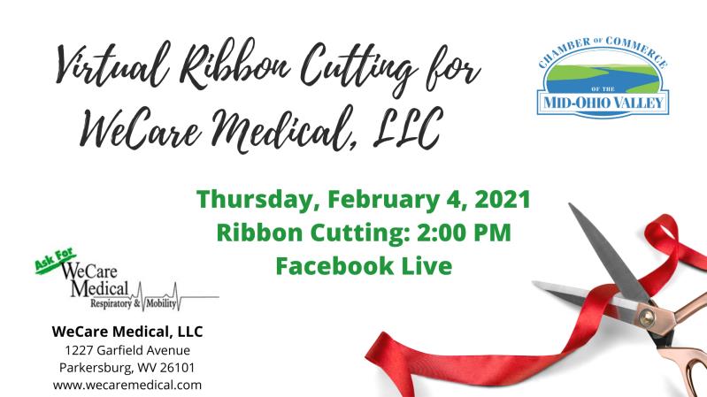 Virtual Ribbon Cutting for WeCare Medical, LLC
