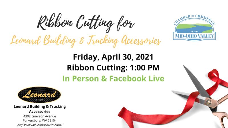Ribbon Cutting for Leonard Building & Truck Accessories