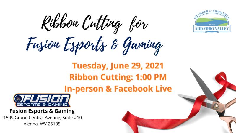 Ribbon Cutting for Fusion ESports  & Gaming