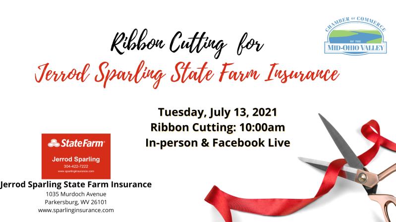 Ribbon Cutting for Jerrod Sparling State Farm Insurance