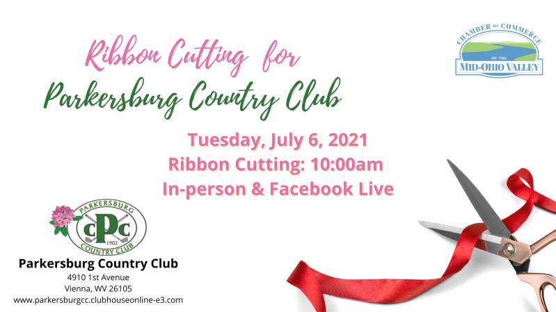 Ribbon Cutting for Parkersburg Country Club