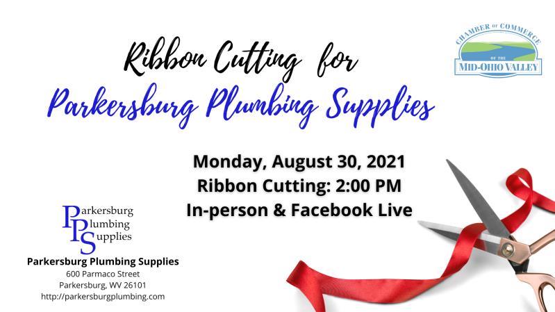 Ribbon Cutting for Parkersburg Plumbing Supplies